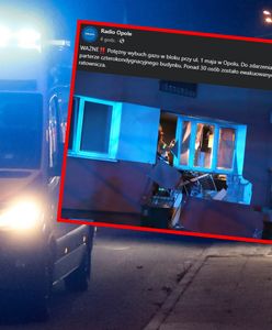 Wybuch gazu w Opolu. "Fala przesunęła ścianę"