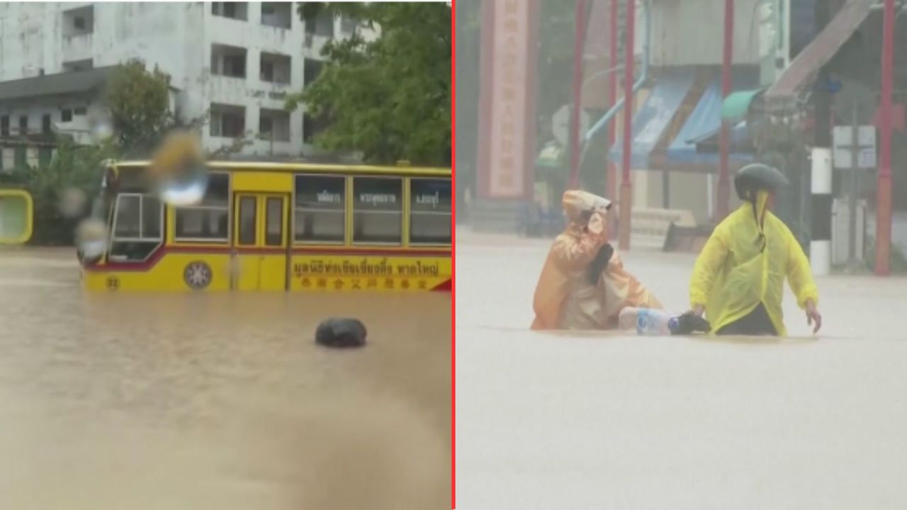 Największe ulewy od 300 lat. Błyskawiczne powodzie w Tajlandii