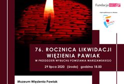 Warszawa. Obchody 76. rocznicy likwidacji więzienia Pawiak