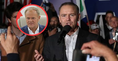 Ostro o Tusku. Nawrocki nie gryzł się w język