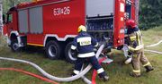 Głogów: Pożar na złomowisku. To już kolejne takie zdarzenie