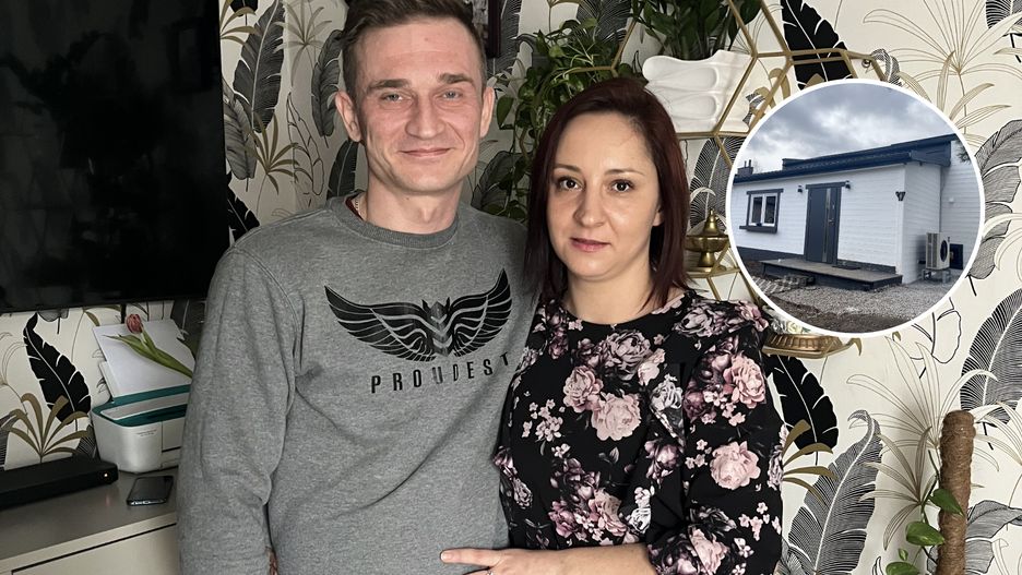 Patrycja i Sławomir Adamczykowie z programu "Nasz nowy dom"