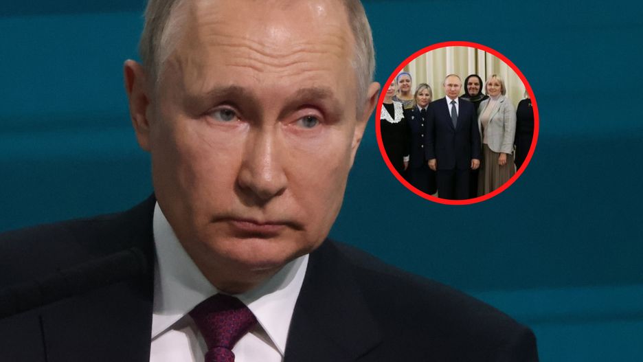 Putin wcale nie spotkał się z matkami żołnierzy? "To przedstawicielki sfery politycznej"