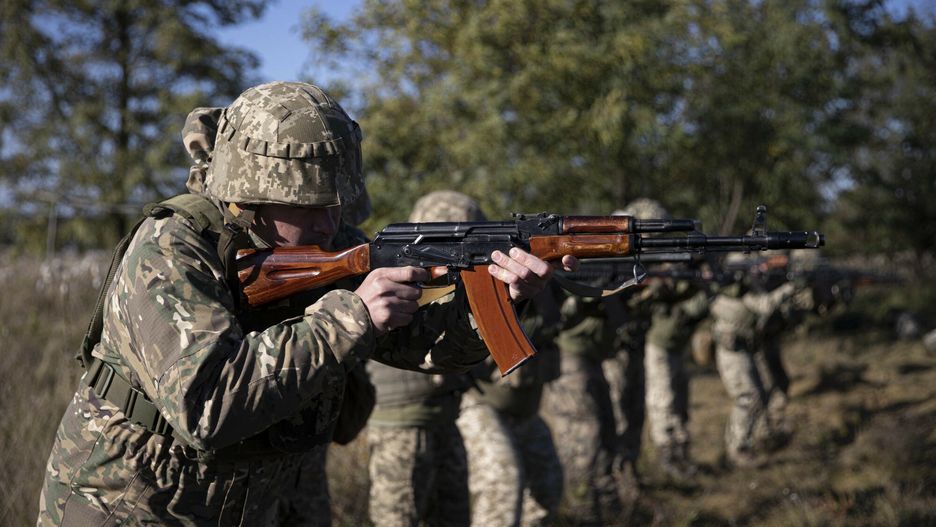 Szkolenie militarne cywili w Ukrainie. Rok 2022