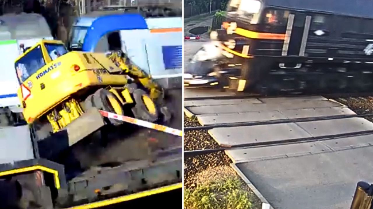 Nagrania z przejazdu kolejowego. "Pośpiech, brawura i głupota". Apel kolejarzy na wakacje