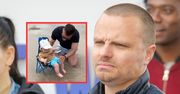 Zobaczyli, co Hakiel robi z synem nad Bałtykiem. Lekarka zabrała głos