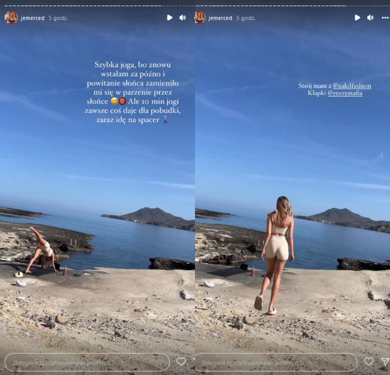 Jessica Mercedes chwali się wakacjami w Grecji