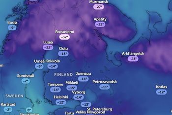 Termometry pokazały tu -41,5 st. C. Rekordowe zużycie energii
