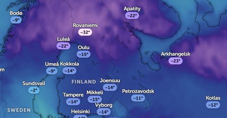 Termometry pokazały tu -41,5 st. C. Rekordowe zużycie energii