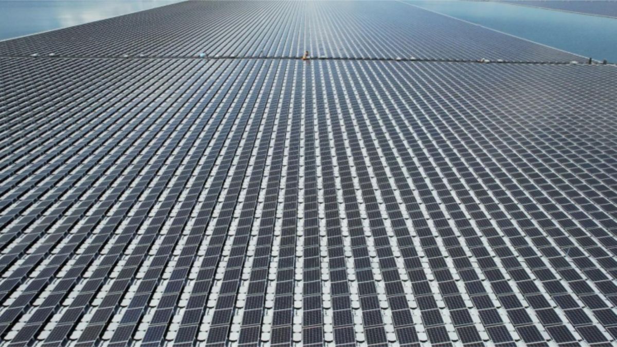 Fotowoltaika. Otwarto jedną z największych pływających farm 1