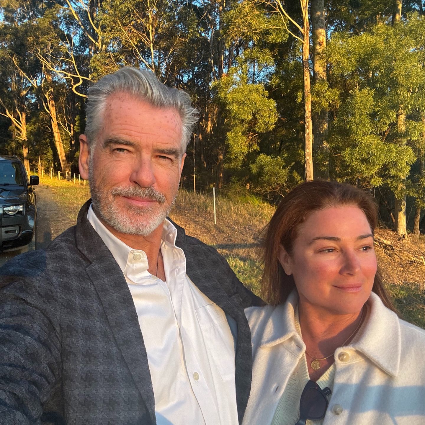 Pierce Brosnan i Keely Shaye