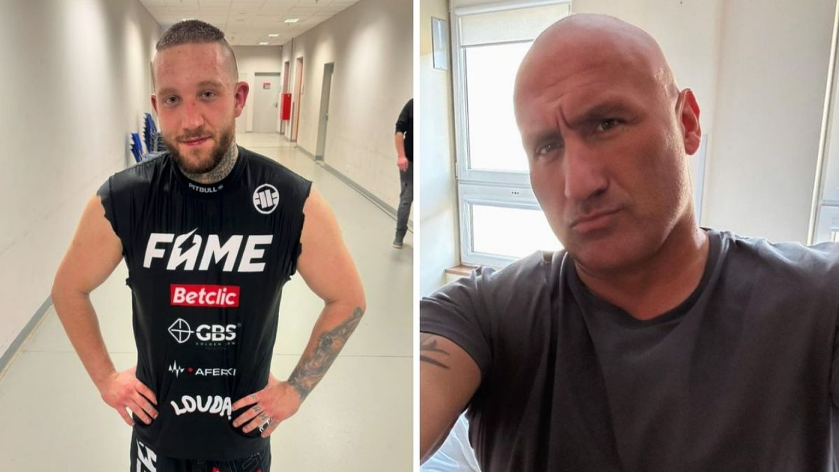 Na zdjęciu: Michał Baron i Marcin Najman