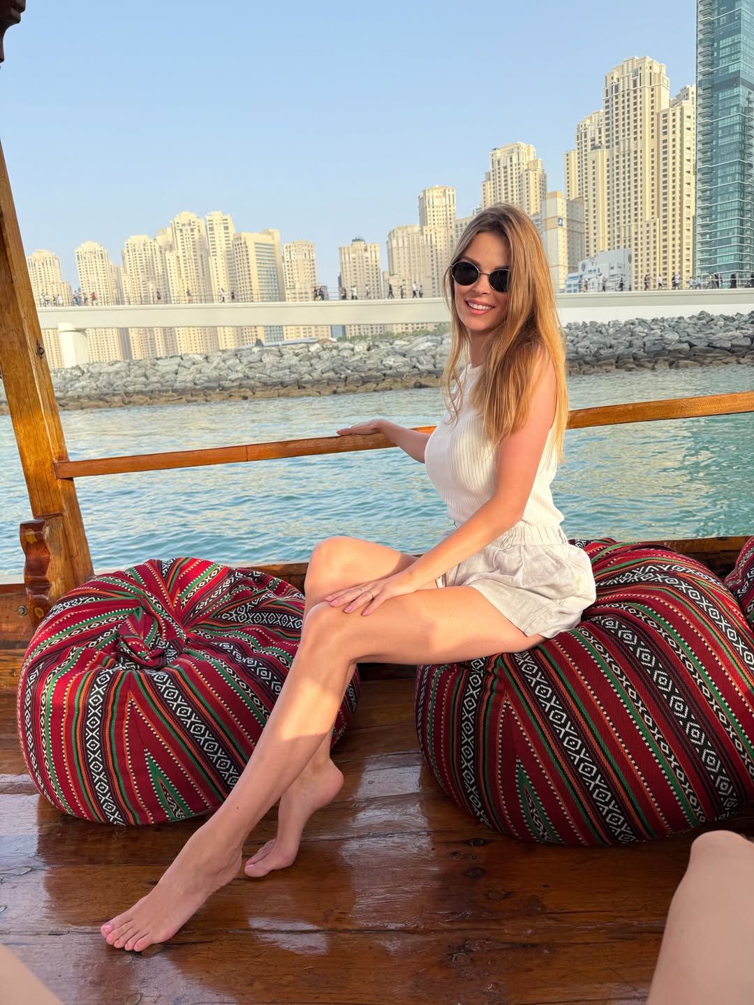 Małgorzata Tomaszewska wypoczywa w ZEA