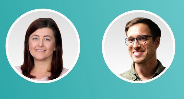 Beata Piesio i Wojciech Perchuć w agencji Whites