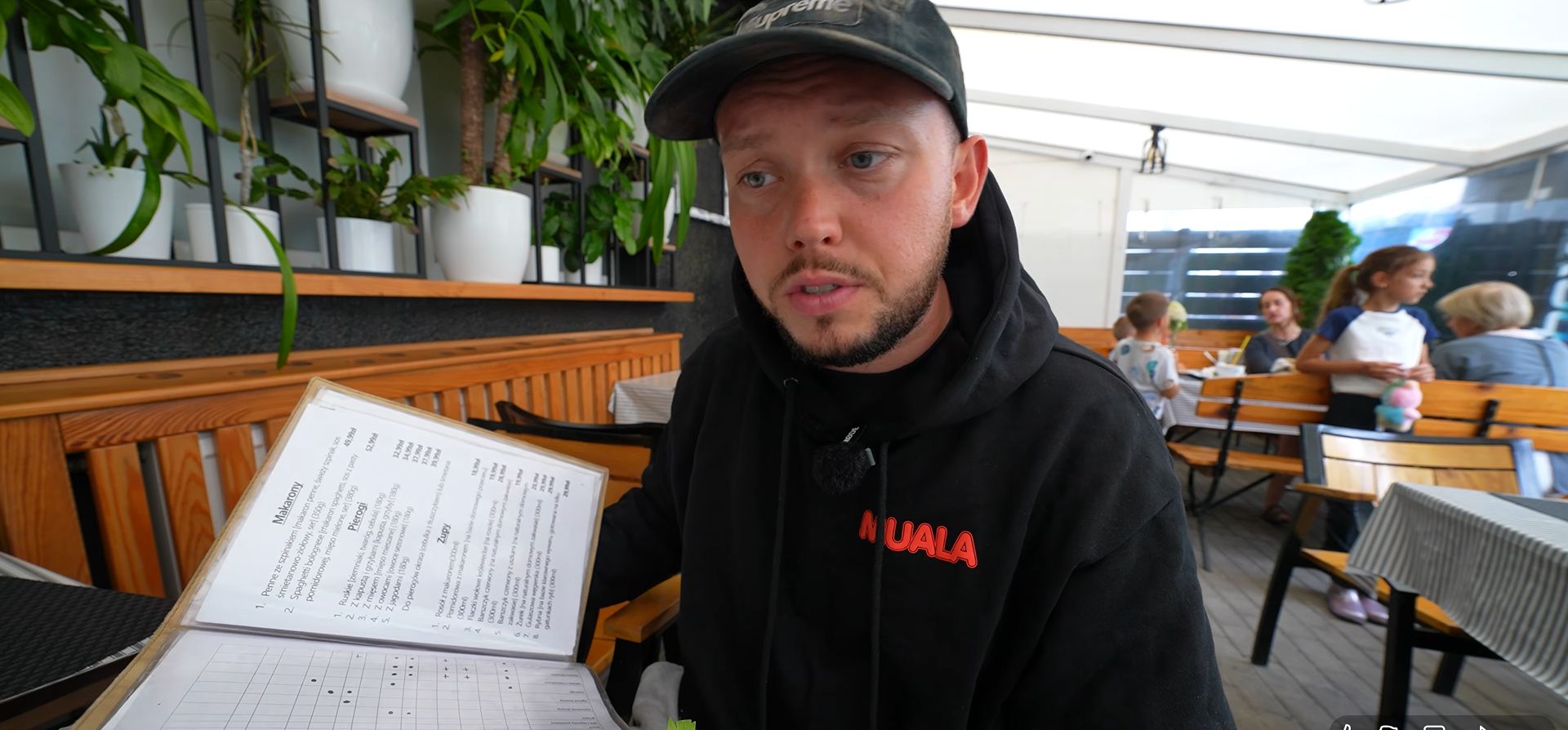 Książulo odwiedził scamerską restaurację