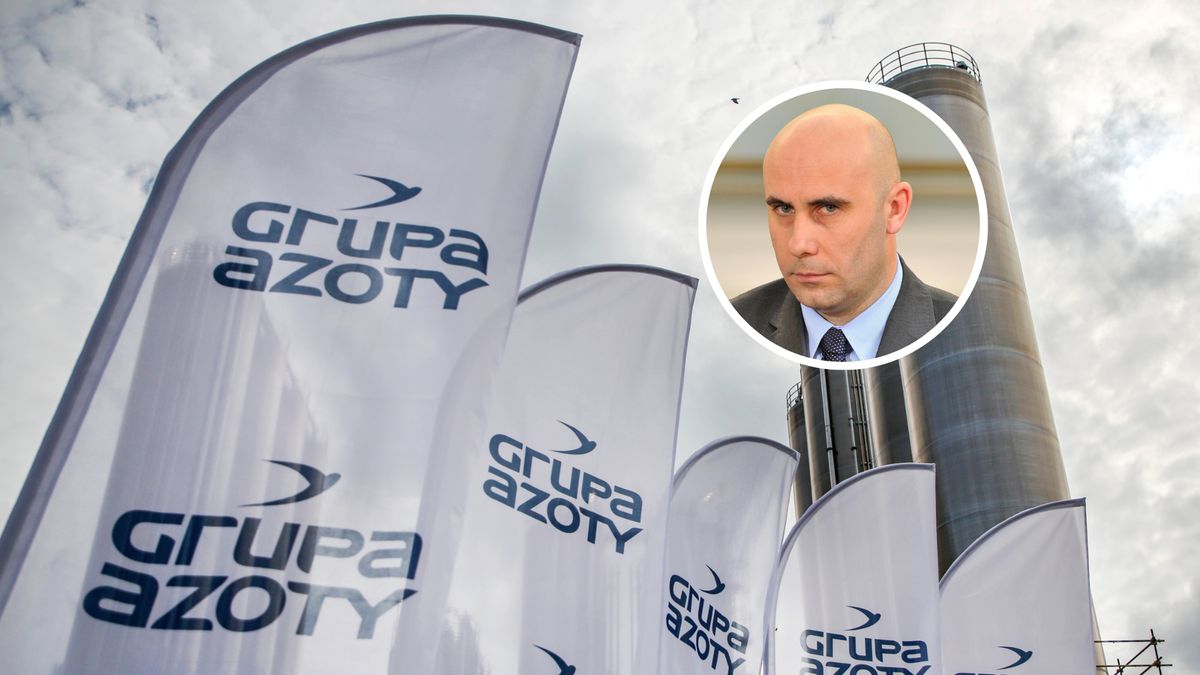 Zadłużenie Grupy Azoty wynosi około 10 mld zł - mówi prezes koncernu Adam Leszkiewicz (na zdj.)