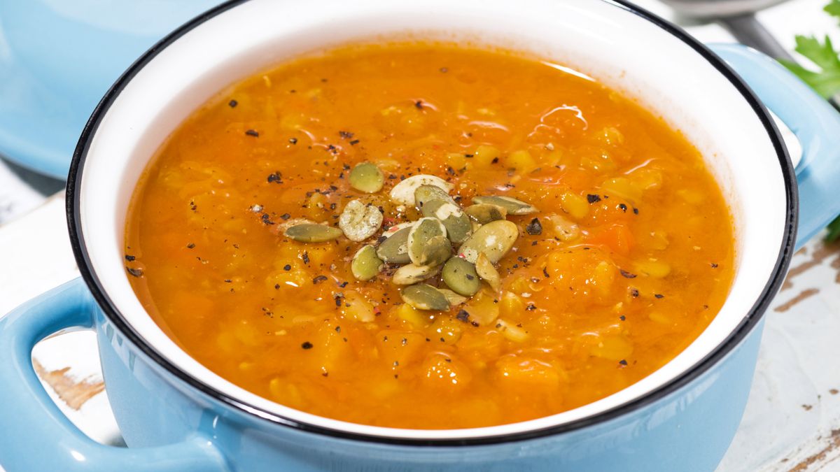 Zupa krem z soczewicy