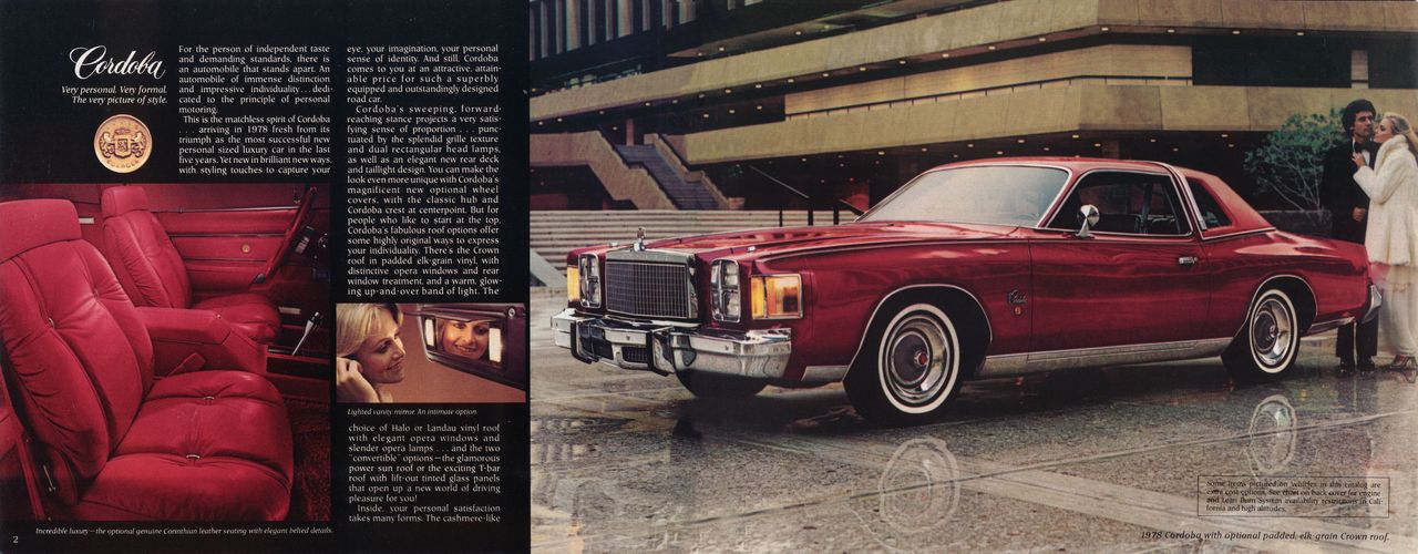 1978 Chrysler Cordoba (fot. autominded.net)
