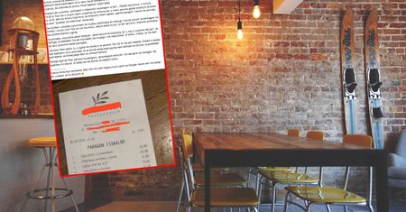 "Widzimisię". Zobaczył 15 zł na rachunku. Wrócił do restauracji