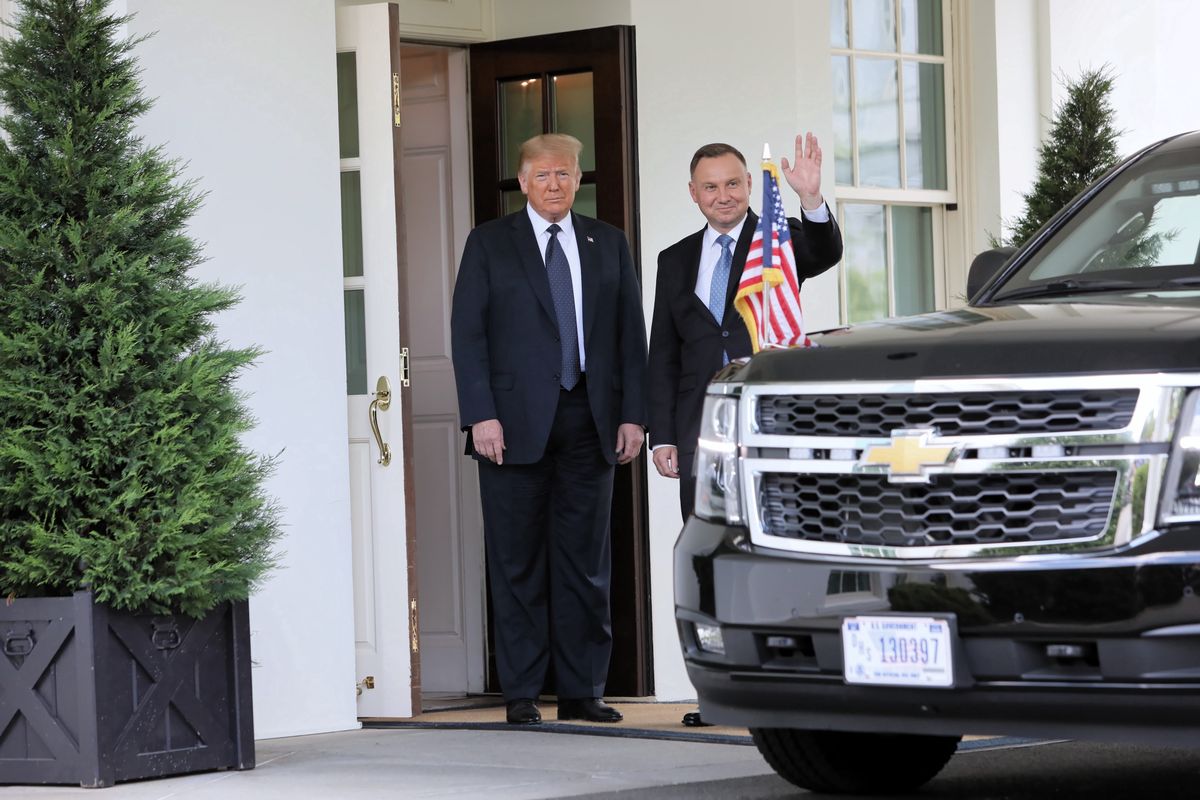 Wizyta prezydenta w USA. Witał go znany polski pięściarz