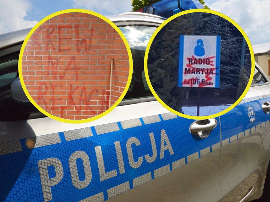 Oborniki. Zdewastowano mury kościoła