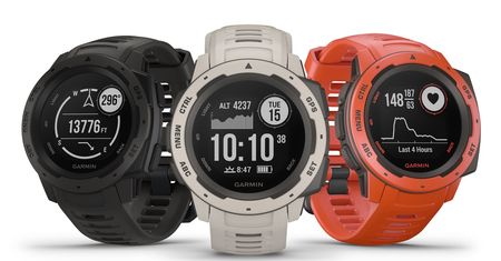 Garmin Instinct - wytrzymały zegarek dla miłośników najbardziej instensywnej aktywności