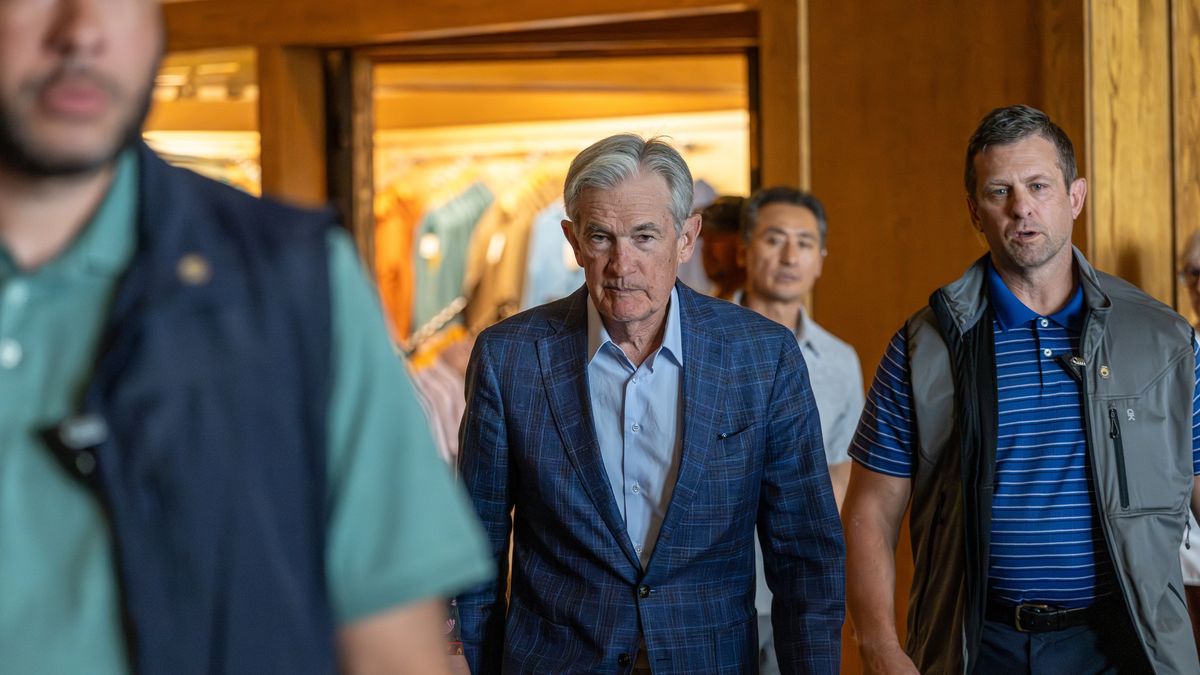 Jerome Powell w Jackson Hole