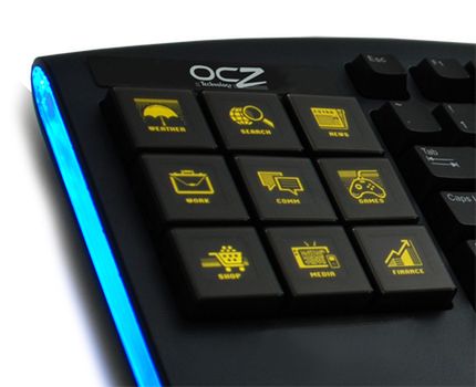 OCZ Sabre – klawiatura z technologią OLED 2