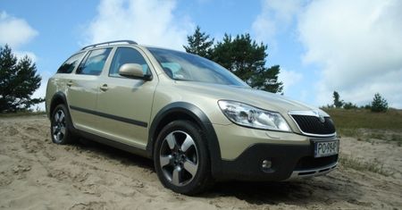 Skoda Octavia Scout 4x4 2,0 TDI DSG - marzenie taty [test autokult.pl]