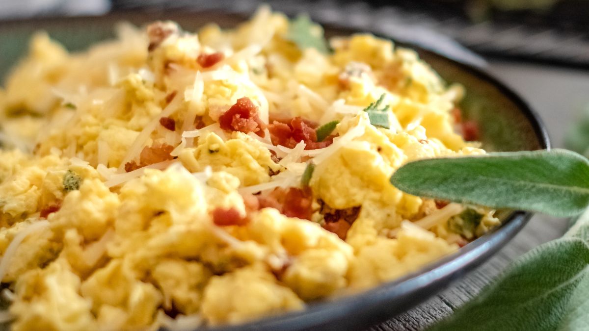 Wolisz czystą jajecznicę czy z dodatkami?