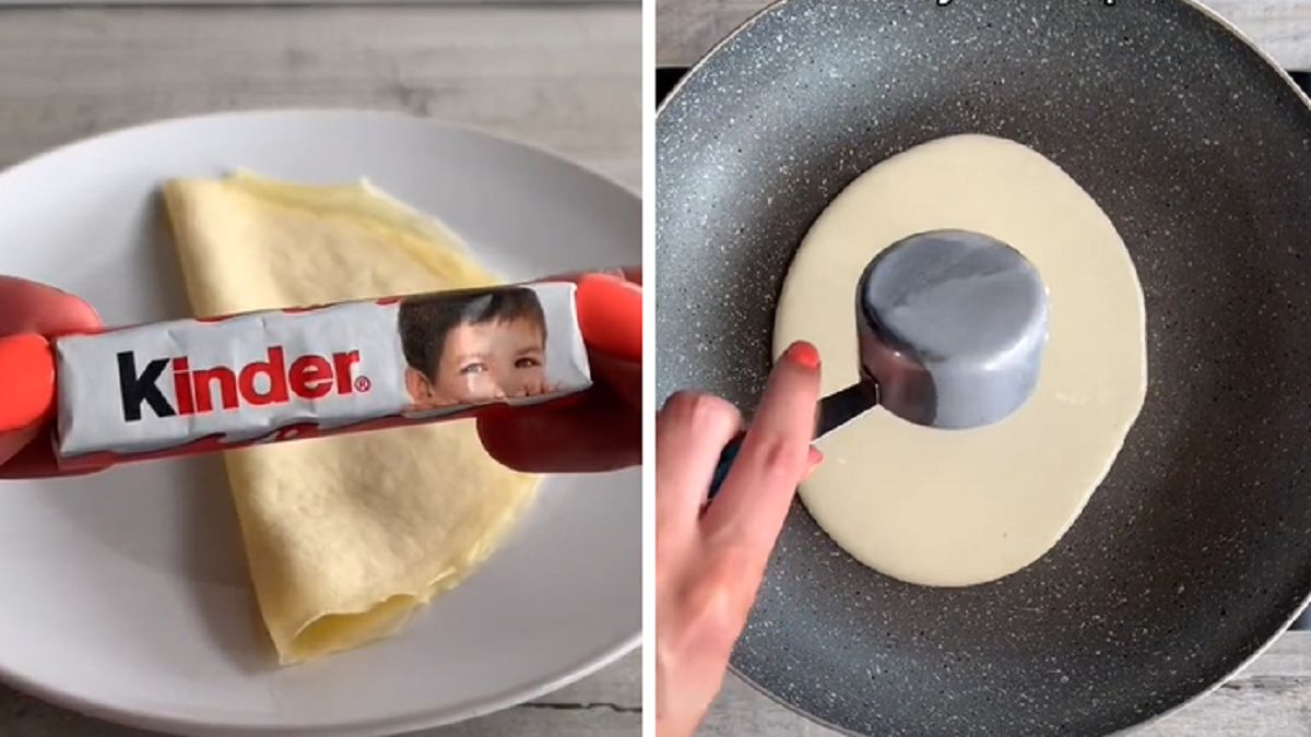 Naleśniki z kinderkami