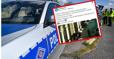 Miał założone kajdanki. Mimo to uciekł policji