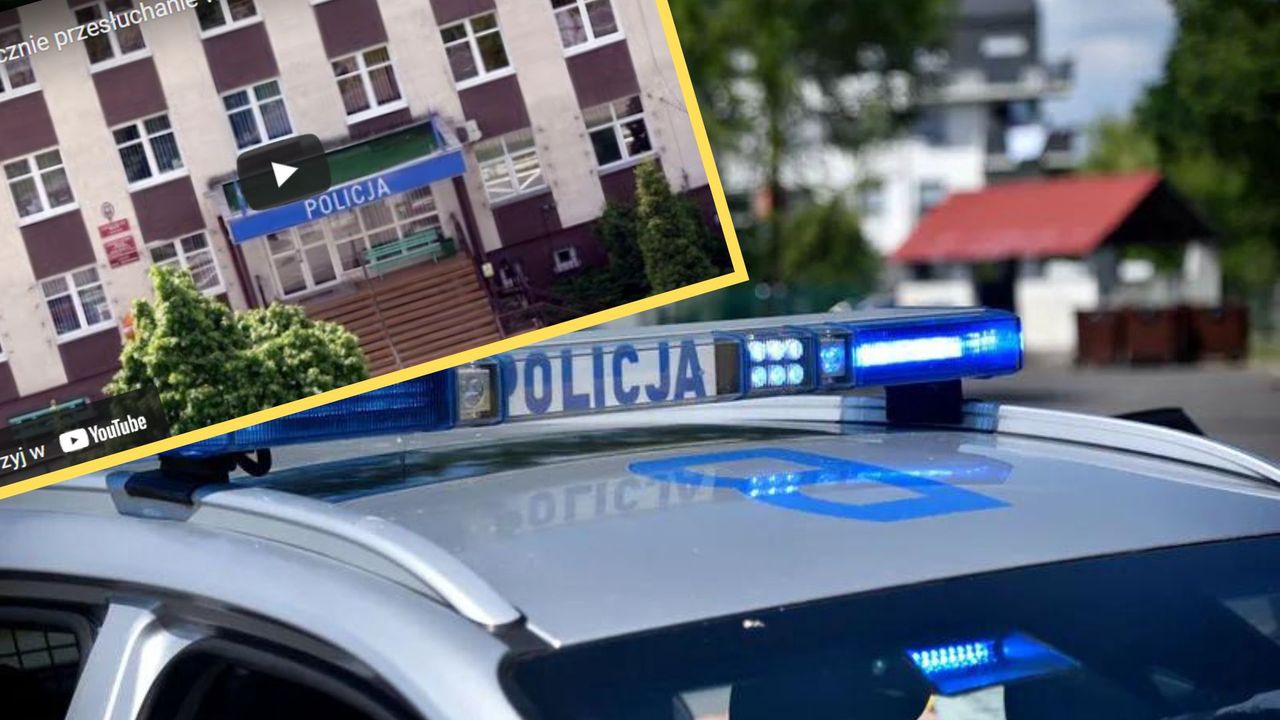 "Boże, co pan robi!? Niech pan mnie zostawi!" 18-latka nagrała, co się działo na komendzie policji