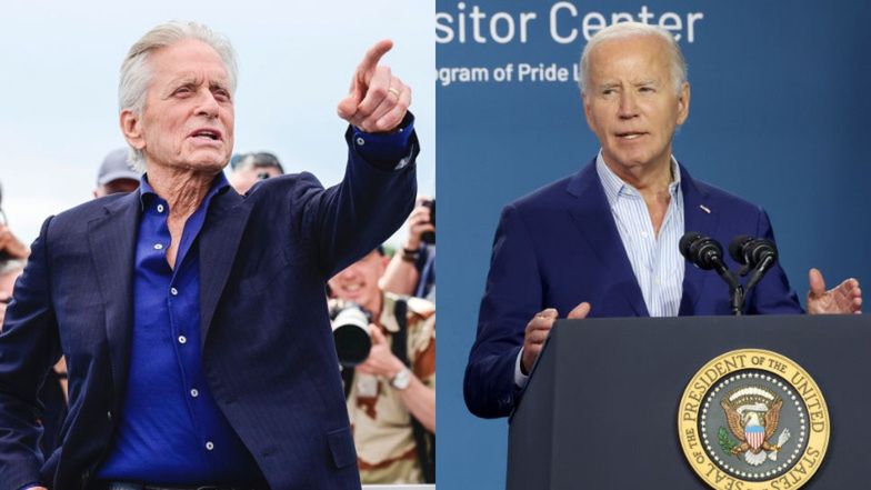 Michael Douglas has serious doubts about the future of Joe Biden's political career.