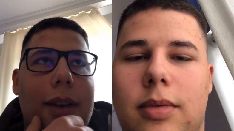 Allan Krupa przemawia do fanów