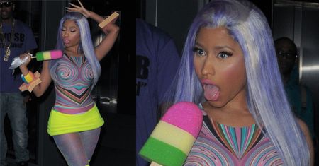 Neonowa Nicki Minaj w Londynie (ZDJĘCIA)