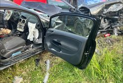 Tragiczny wypadek w Strzyżewie. Kierowca zginął, dwie osoby ranne