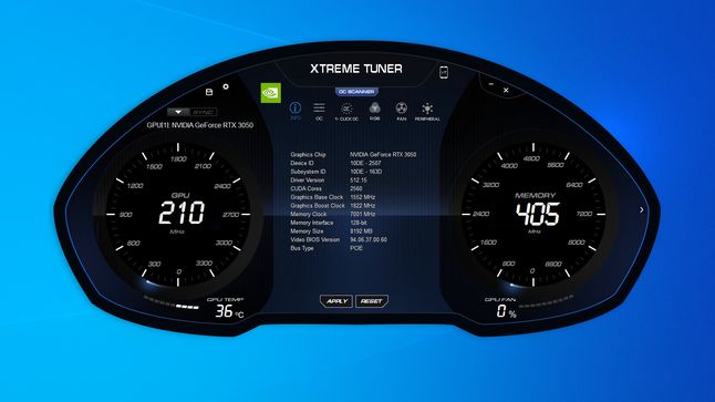 aplikacja dedykowana Xtreme Tuner