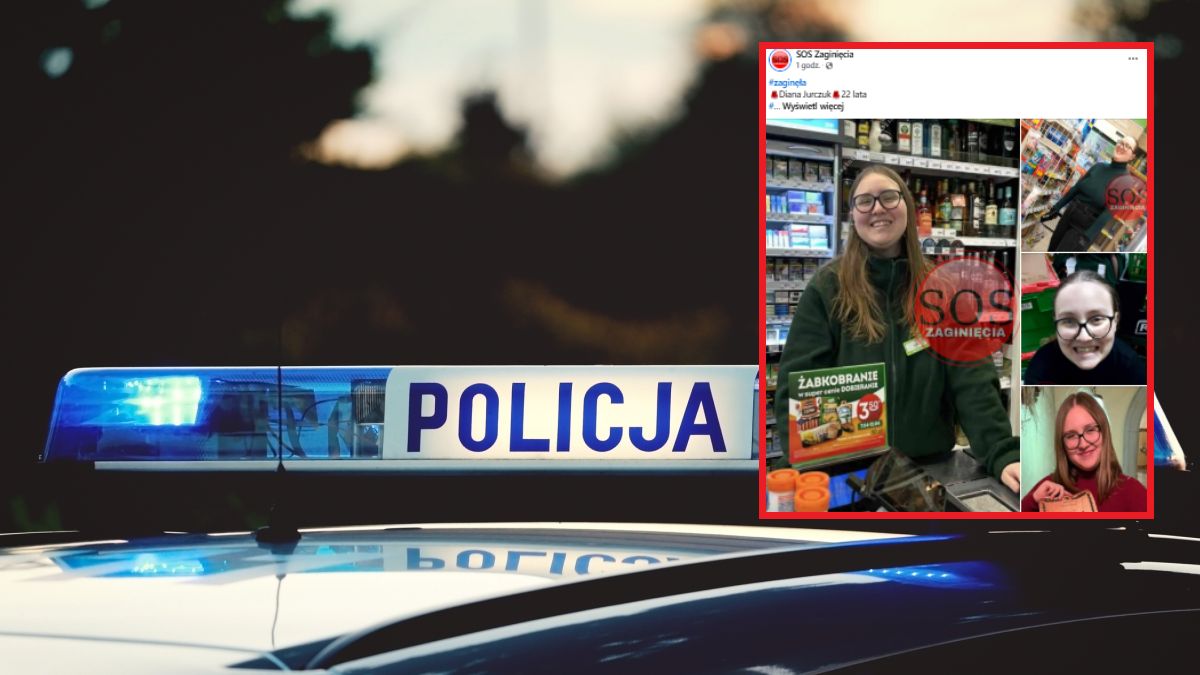 Zaginęła 22-letnia Diana Jurczuk 