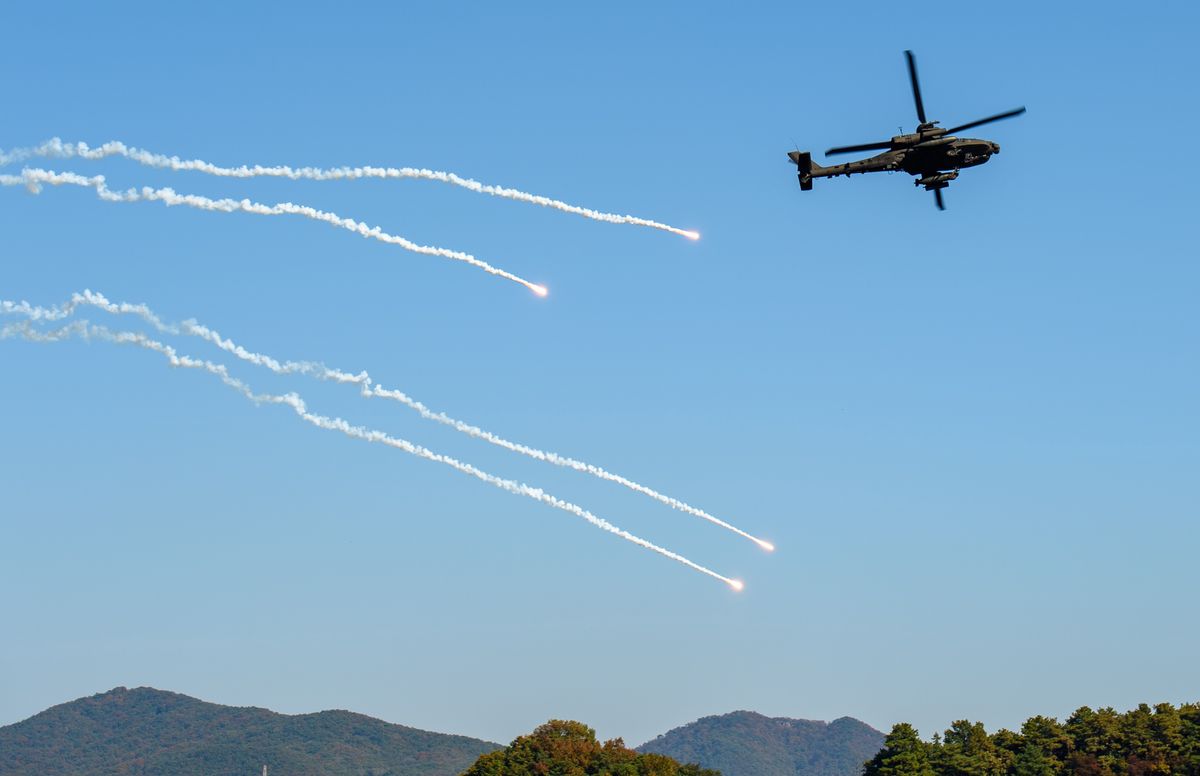 Amerytkańskie śmigłowce AH-64 Apache 