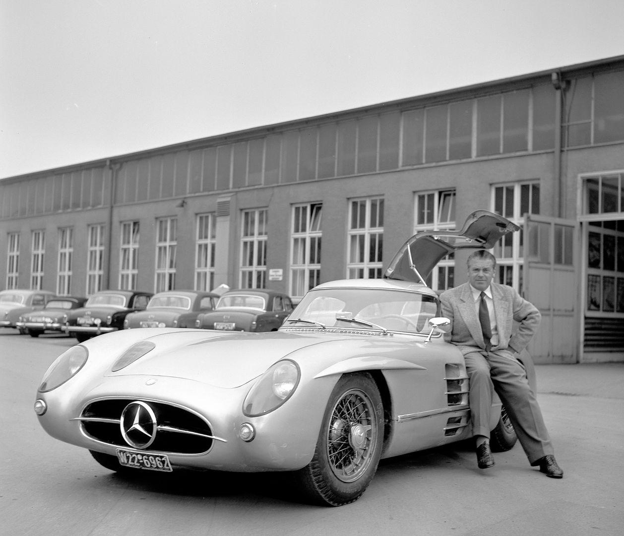 Mercedes-Benz 300 SLR Coupe oraz jego twórca - Rudolf Uhlenhaut