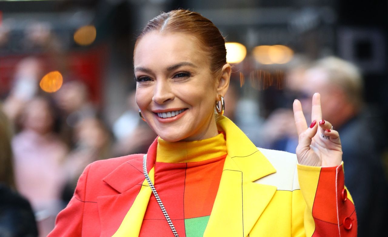 Lindsay Lohan powraca. W tym kostiumie nie mogła zniknąć w tłumie