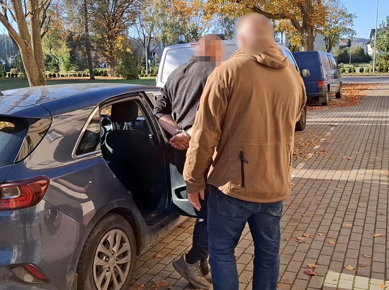 Dzień wcześniej był w Niemczech. Tak znaleźli go w Polsce