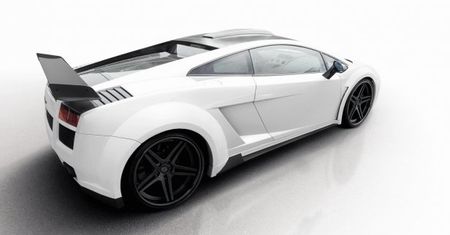 Lamborghini Gallardo z poszerzającym pakietem Prior Design