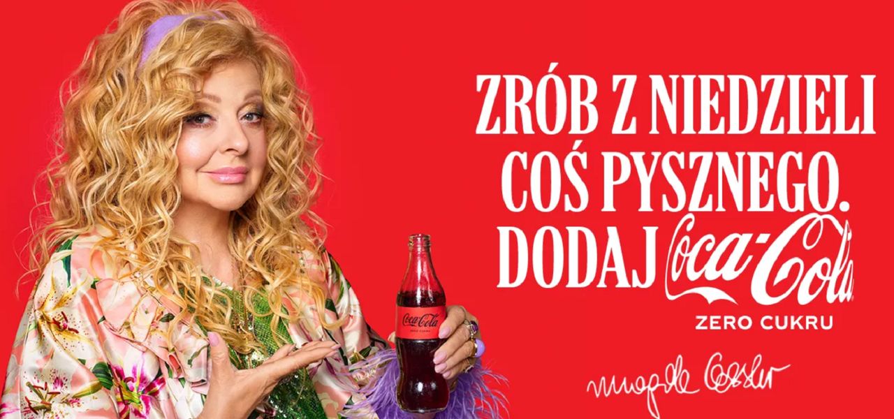 Magda Gessler nową twarzą Coca-Coli w Polsce
