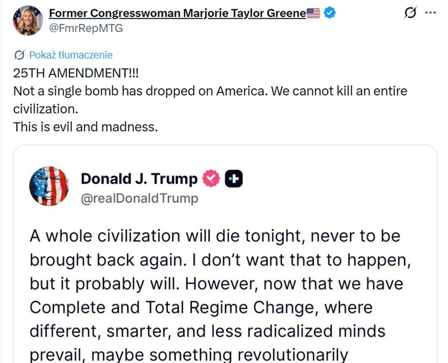 Była kongresmenka uderza w Donalda Trumpa