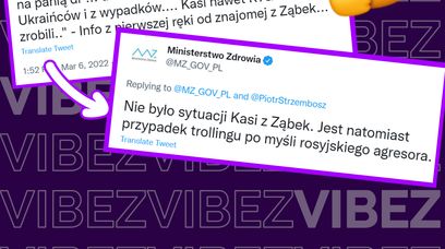 Troll powielał putinowską propagandę. Ministerstwo Zdrowia zaorało go na Twitterze