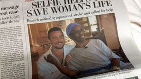 Kobieta rozpoznała objawy choroby dzięki selfie. Zdjęcie uratowało jej życie (WIDEO)