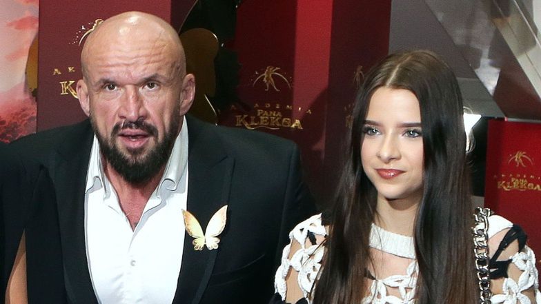 14-letnia córka Tomasza Oświecińskiego pochwaliła się sylwestrową kreacją. Internauci zachwyceni