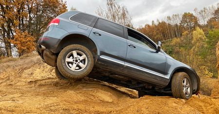 Offroad Marcina: Volkswagen Touareg w terenie - zobacz, co to potrafi